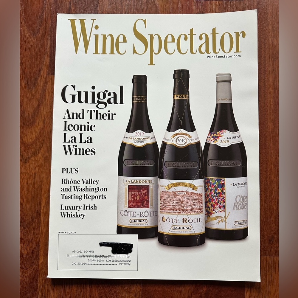 Wine Spectator Magazine - March 31, 2024
